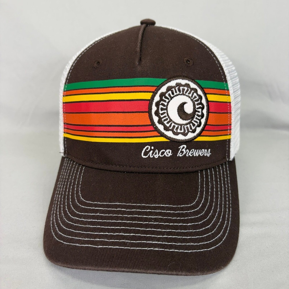 TC Outfitters Cisco Brewers Trucker Hat Mens OSFA Brown Mesh Snapback Cap